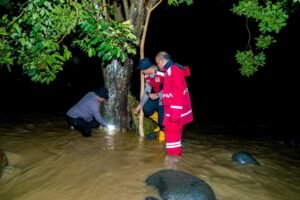 Respons Cepat Tangani Banjir Padang, Polri Kerahkan Personel dan Dirikan Posko Kesehatan